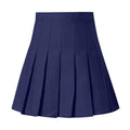 Feitong Women Skirts Fashion High Waist Pleated Mini Skirt Bodycon Slim Waist Tennis Skirt Party Casual Skirts Summer Jupe Femme