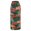 Women Summer Skirt High Waist Geometric Stitching Print Bodycon Long Skirt Maxi Skirts Womens Jupe Femme Faldas Mujer Moda 2019