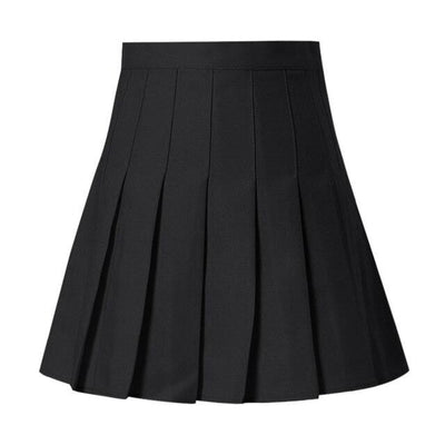 Feitong Women Skirts Fashion High Waist Pleated Mini Skirt Bodycon Slim Waist Tennis Skirt Party Casual Skirts Summer Jupe Femme