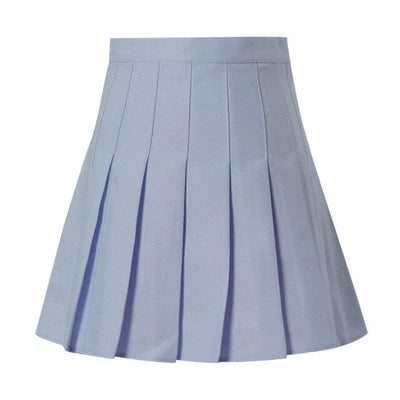 Feitong Women Skirts Fashion High Waist Pleated Mini Skirt Bodycon Slim Waist Tennis Skirt Party Casual Skirts Summer Jupe Femme