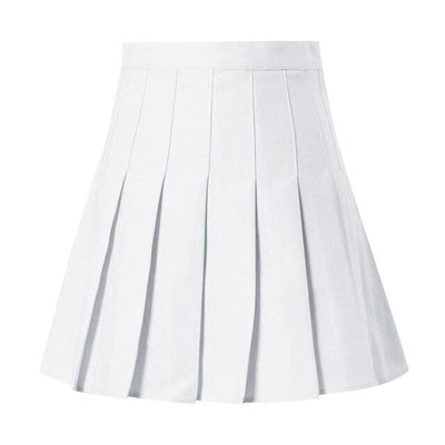 Feitong Women Skirts Fashion High Waist Pleated Mini Skirt Bodycon Slim Waist Tennis Skirt Party Casual Skirts Summer Jupe Femme