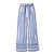 Feitong Women Pants Casual Striped Printed Wide Leg Pants Casual Waistband High Waist Pants Loose Female Trousers Ladies Pants