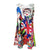 Feitong Summer Dress Women Vintage Sleeveless Beach Printed Short Mini Dress Party Boho Dresses Robe Femme Vestidos de Verano