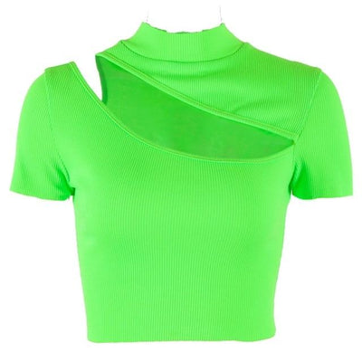 Summer Sexy T Shirt Women Ladies Hollow Casual Short Sleeve Short Tshirt Tops Tee Shirt Femme Streetwear Camisetas Verano Mujer