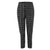 Feitong Women Casual Plaid Elastic Waist Lace Up Loose Plus Size Full Length Pants Streetwear Female Trousers Femme Pantalons