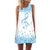 Women Vintage Bohemian Summer Dress Sleeveless Musical Print Short Mini Dresses Plus Size Dress Party Dress Sukienki Vestidos