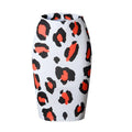 Feitong Women Skirts High Waist Print Pencil Skirt Hip Knee-Length Slim Sexy Short Skirt Party Casual Skirts Summer Jupe Femme